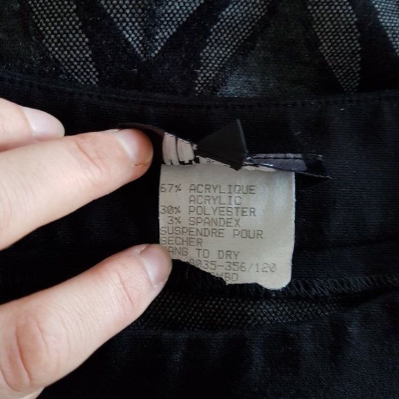 TRISISTO FEMME Gray & Black Sweater Dress XL - Picture 4 of 4